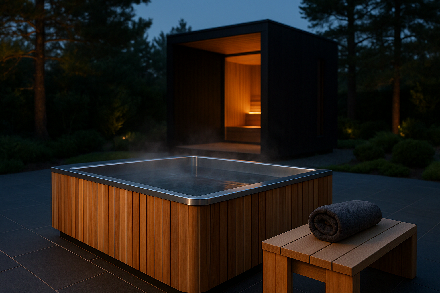 Cedar and Slate Sanctuary Plunge